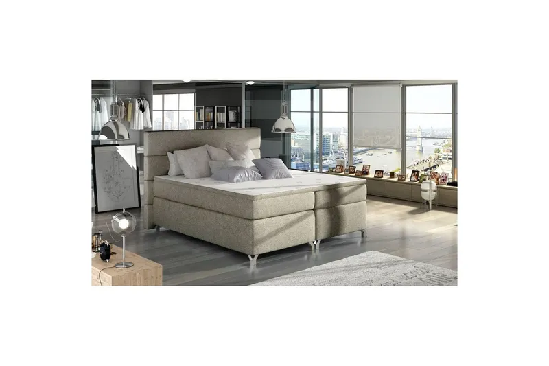Resårbotten Eltap Amadeo - Dora 22, Beige, 140x200 cm — Dora 22, Beige, 140x200 cm