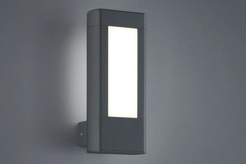 Rhine LED Vägglampa antracit - Antracit/Vit — Trio Lighting
