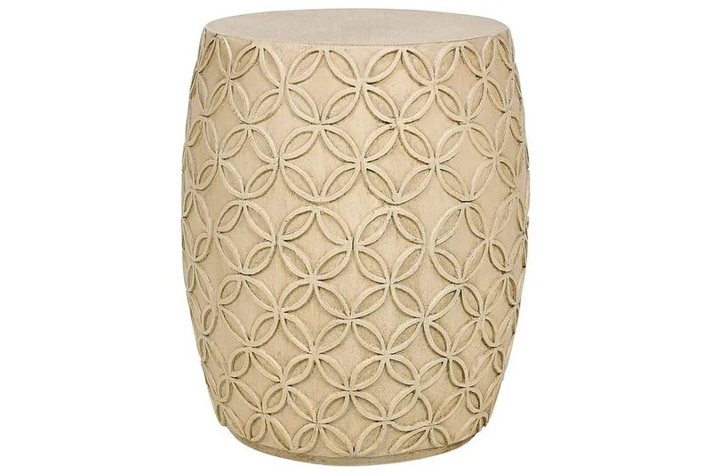 Rigge Sidobord 33 cm - Beige — Beige