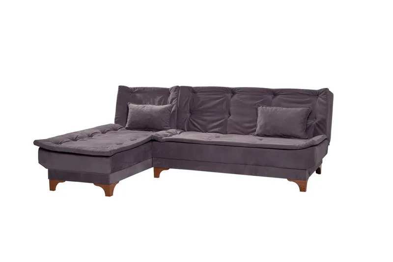 Riversdale Bäddsoffa m. Divan 4-sits - Antracit — Antracit
