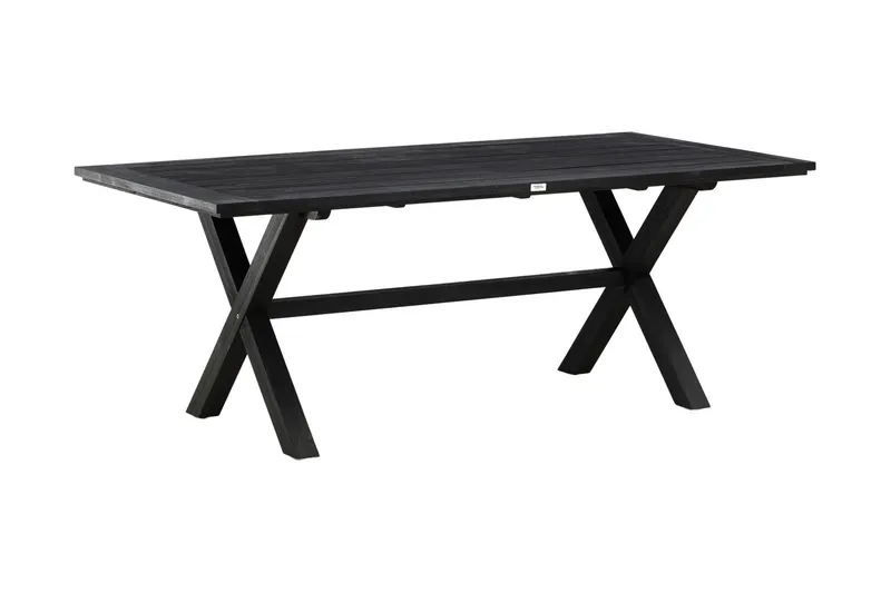 Rives Matbord Utomhus 200 cm - Svart — Venture Home