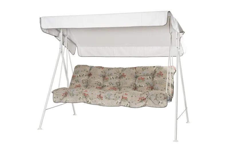 Riviera Komplett Hammock 190 cm - Vit/Blommig (Art.nr 3076724) — Varax