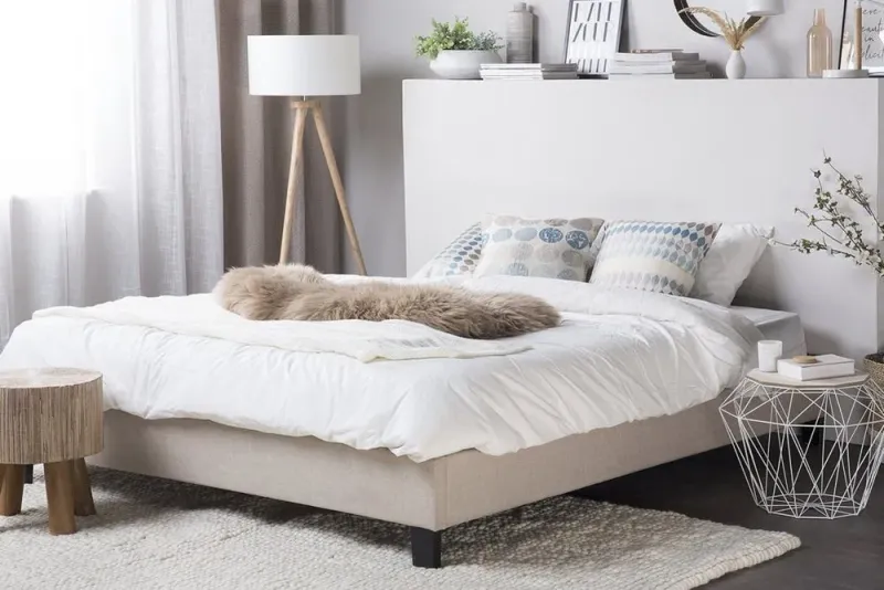 Roanne Sängram 140x200 cm Beige - Beige — Bedly