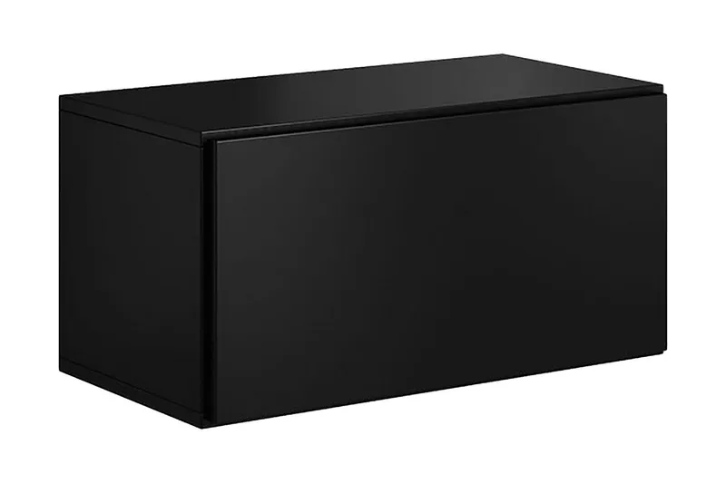Roco Vitrinskåp 37,5x39x75 cm Black/Black