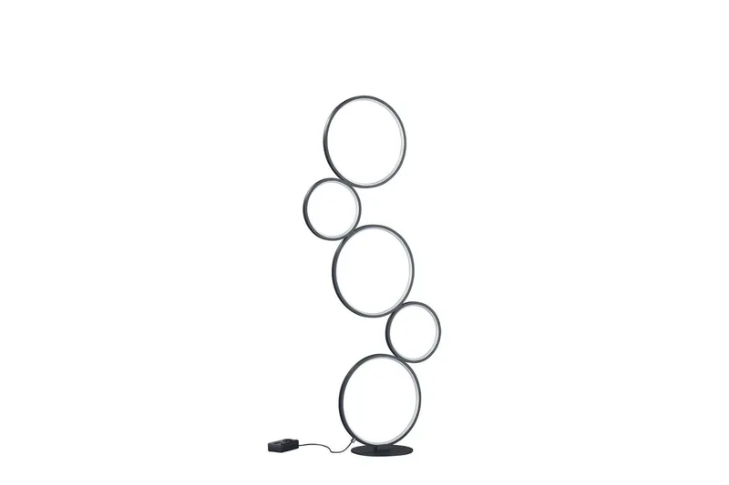 Rondo LED Golvlampa mattsvart - Matt svart — Trio Lighting