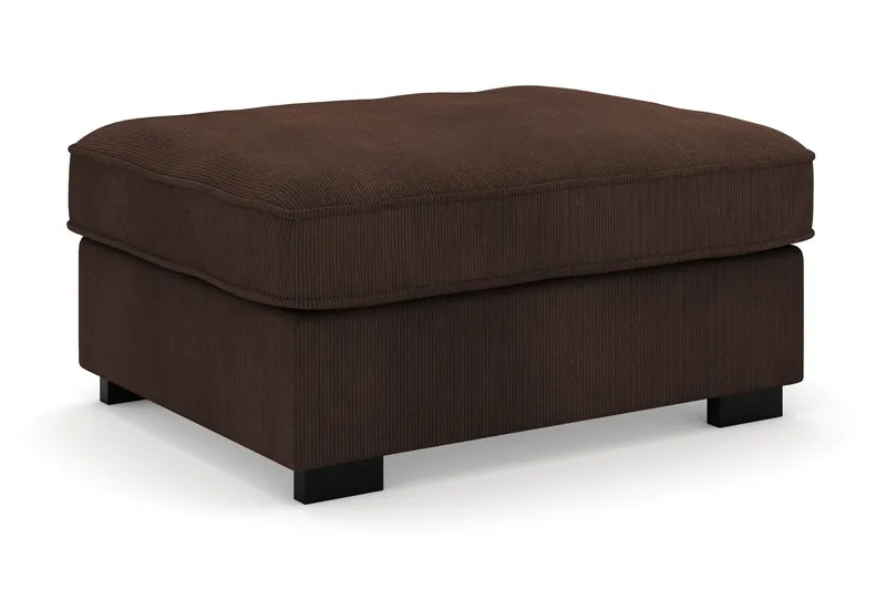 Rossita Fotpall i Manchester - Brun (Art.nr 3112105) — Scandinavian Choice