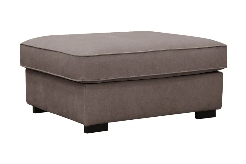 Rossita Fotpall i Tyg - Brun (Art.nr 3075810) — Scandinavian Choice