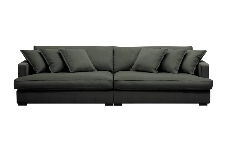 Rossita Lyx 3,5-sits Extra djup Soffa i Manchester - Mörkgrön — Scandinavian Choice