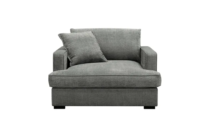 Rossita lyx Extra djup Fåtölj - Grå Chenille (Art.nr 3114645) — Scandinavian Choice