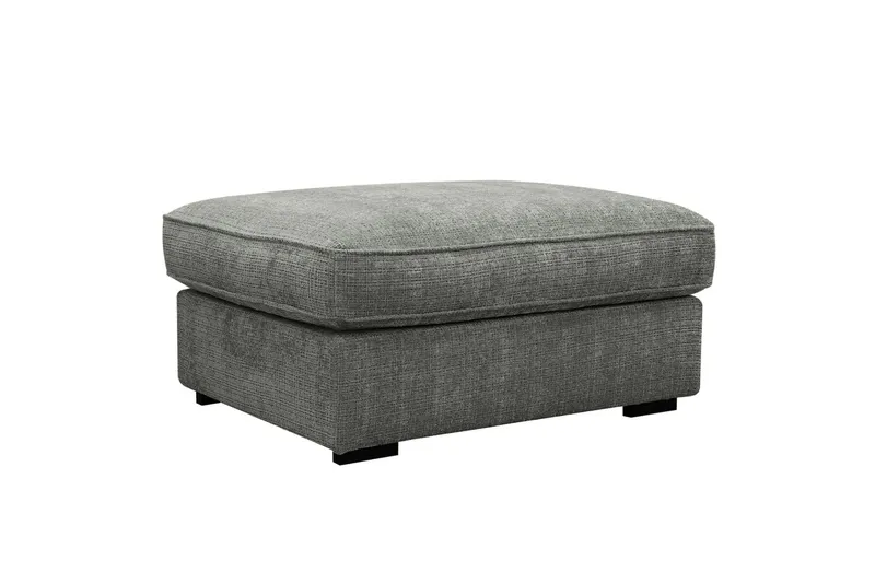 Rossita lyx Fotpall - Grå Chenille (Art.nr 3114664) — Scandinavian Choice