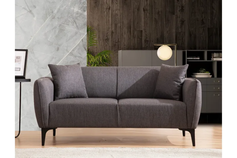 Rossland Soffa 2-sits - Mörkgrå — Mörkgrå