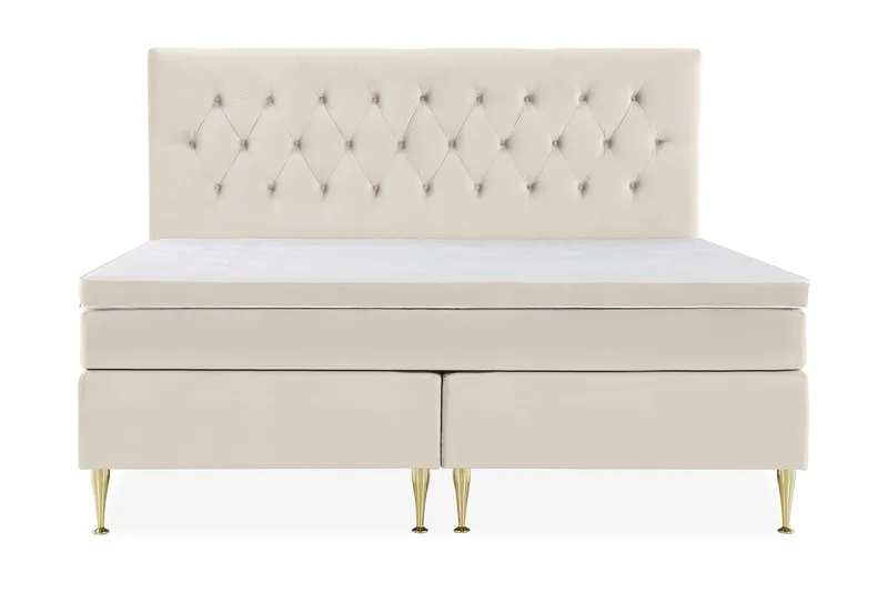 Royal Velvet Kontinental säng210x210 cm - Beige (Art.nr 1185428) — Beige