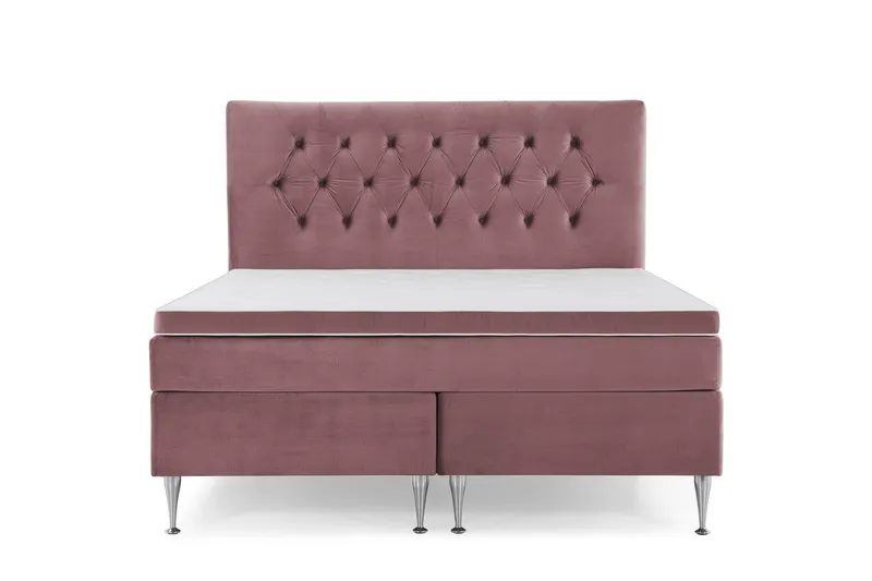 Royal Velvet Kontinentalsäng 160x200 cm - Rosa (Art.nr 243156) — Rosa