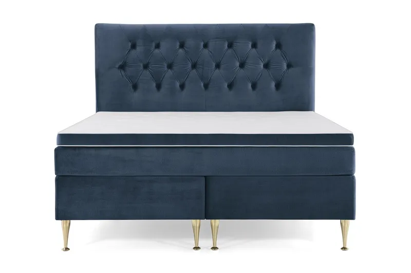 Royal Velvet Kontinentalsäng 180x200 cm - Mörkblå (Art.nr 243186) — Mörkblå