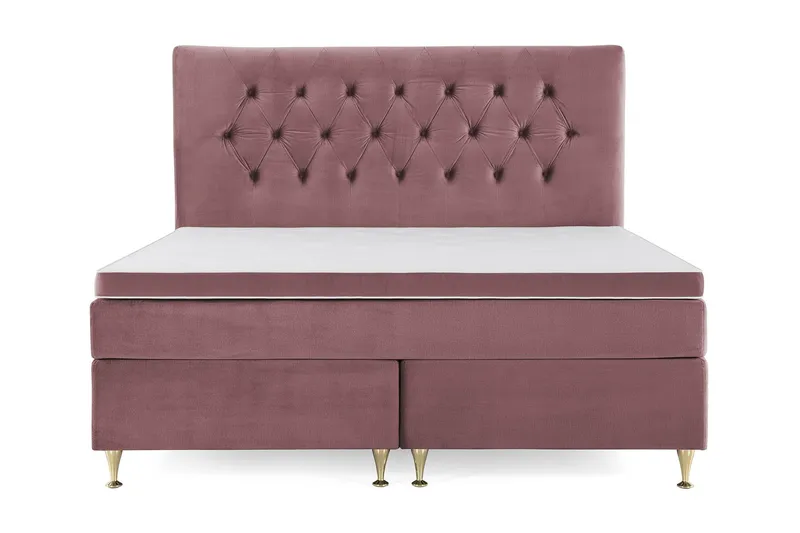 Royal Velvet Kontinentalsäng 180x200 cm - Rosa (Art.nr 243194) — Rosa