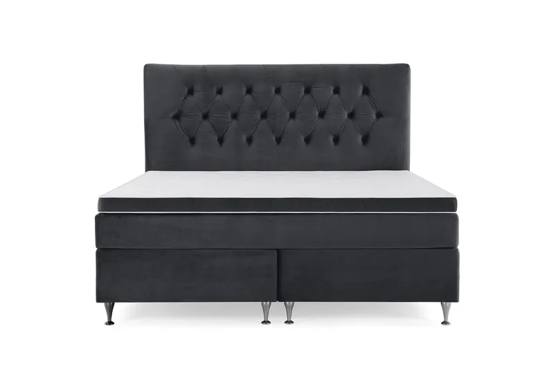 Royal Velvet Kontinentalsäng 180x200 cm - Svart (Art.nr 243209) — Svart