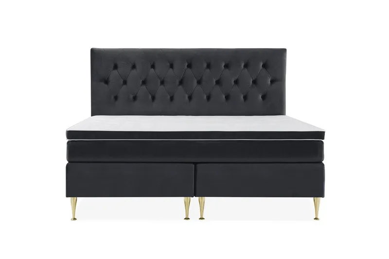 Royal Velvet Kontinentalsäng 210x210 cm - Svart (Art.nr 243249) — Svart