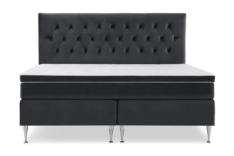 Royal Velvet Kontinentalsäng 210x210 cm - Svart (Art.nr 243255) — Svart