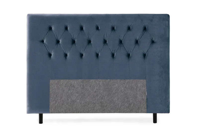 Royal Velvet Sänggavel 160 cm - Mörkblå — Mörkblå