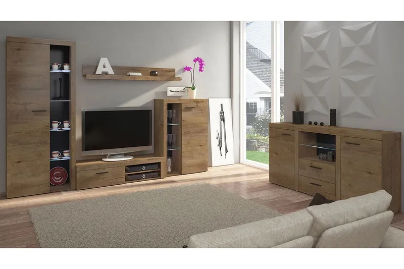 Rumba Soffgrupp - Beige/Brun — Concept 55