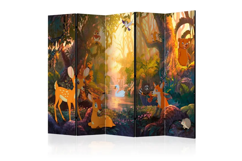 Rumsavdelare - Animals in the Forest II 225x172 - Artgeist sp. z o. o. — Artgeist sp. z o. o.