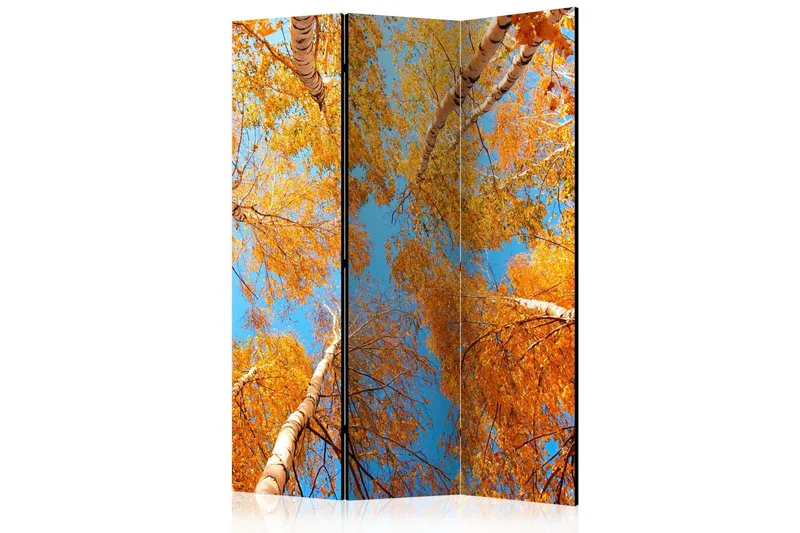 Rumsavdelare - Autumnal treetops 135x172 - Artgeist sp. z o. o. — Artgeist sp. z o. o.
