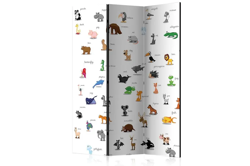 Rumsavdelare Barn Animals 135x172 cm - Artgeist sp. z o. o. — Artgeist sp. z o. o.
