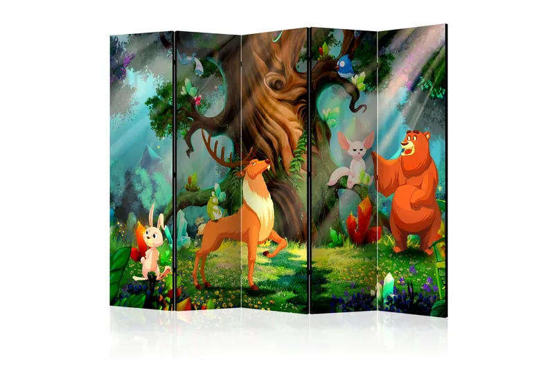 Rumsavdelare - Bear and Friends II 225x172 - Artgeist sp. z o. o. — Artgeist sp. z o. o.