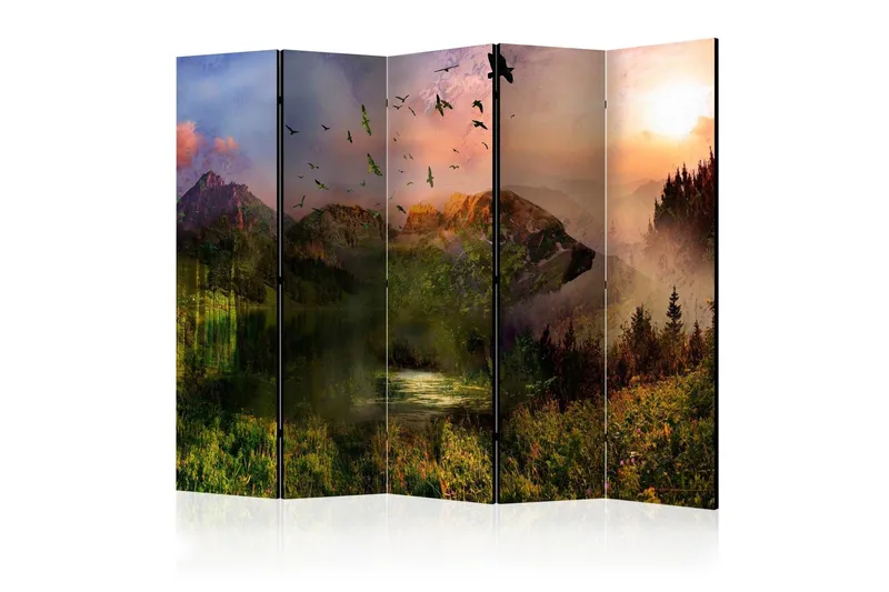 Rumsavdelare - Bear in the Mountain II 225x172 - Artgeist sp. z o. o. — Artgeist sp. z o. o.