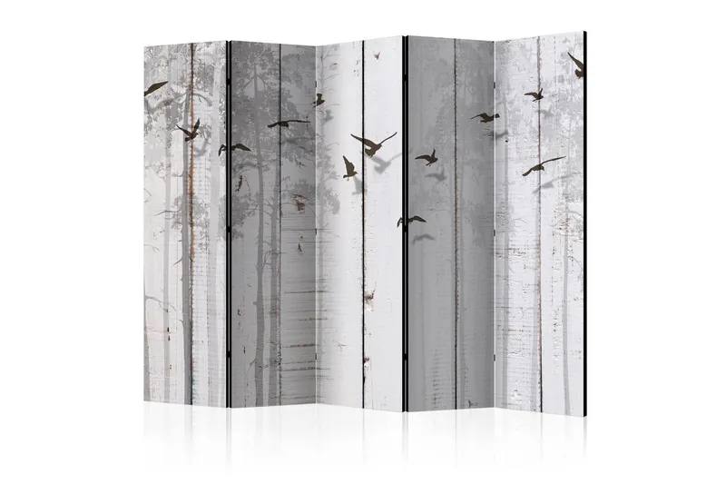 Rumsavdelare - Birds on Boards II 225x172 - Artgeist sp. z o. o. — Artgeist sp. z o. o.