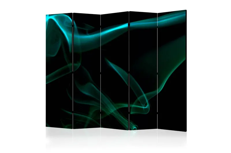 Rumsavdelare Blue Smoke Waves II 225x172 cm - Artgeist sp. z o. o. — Artgeist sp. z o. o.