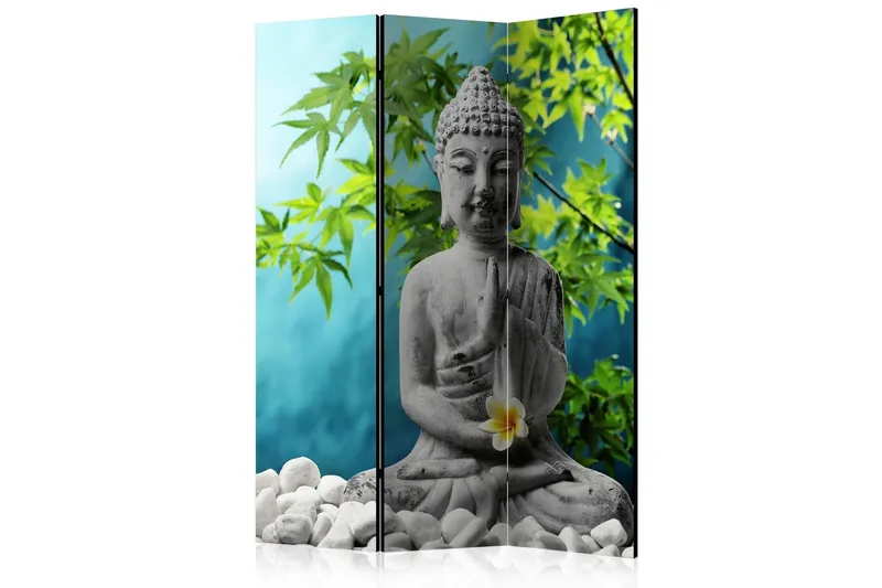 Rumsavdelare - Buddha: Beauty of Meditation 135x172 - Artgeist sp. z o. o. — Artgeist sp. z o. o.