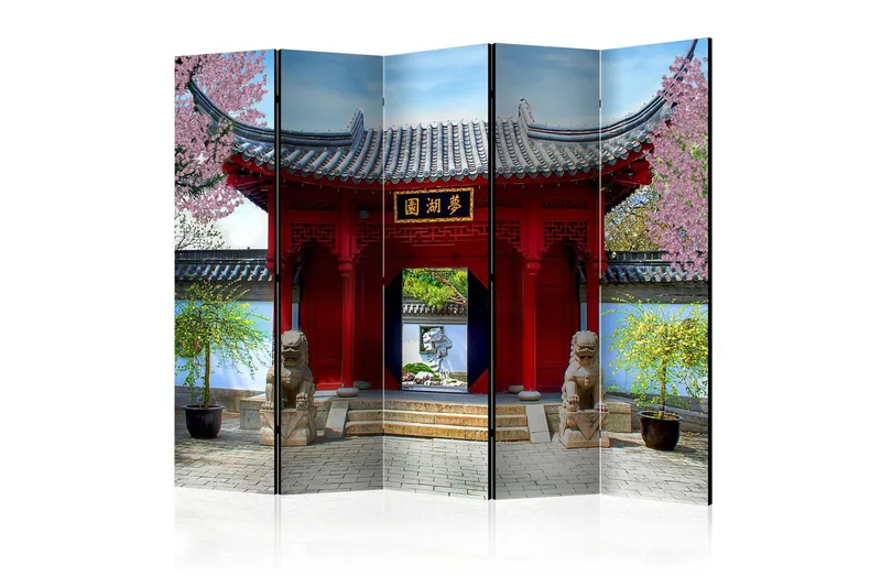 Rumsavdelare - Chinese botanical garden Montreal 225x172 - Artgeist sp. z o. o. — Artgeist sp. z o. o.