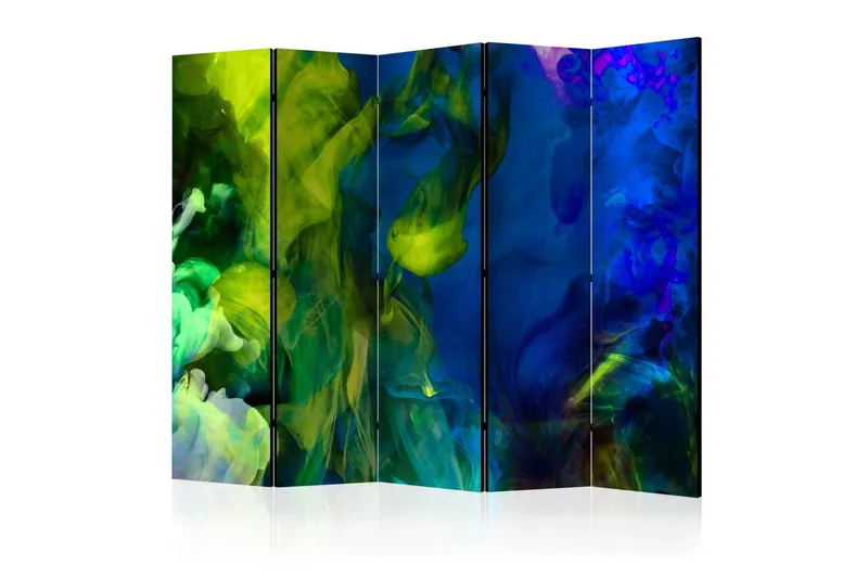 Rumsavdelare - Colored flames II II 225x172 - Artgeist sp. z o. o. — Artgeist sp. z o. o.