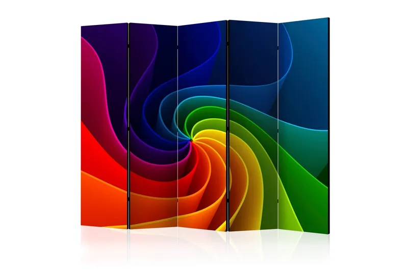 Rumsavdelare - Colorful Pinwheel II 225x172 - Artgeist sp. z o. o. — Artgeist sp. z o. o.