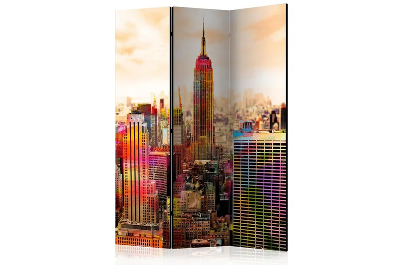 Rumsavdelare Colors of New York City III 135x172 cm - Artgeist sp. z o. o. — Artgeist sp. z o. o.