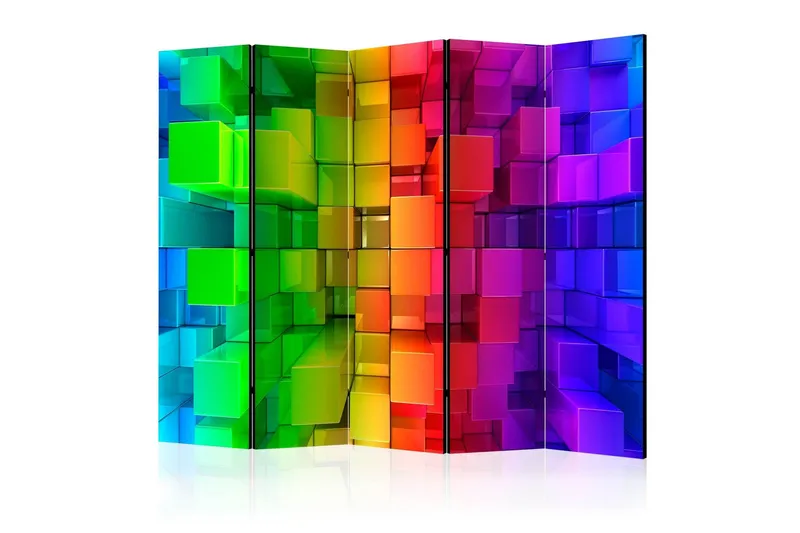 Rumsavdelare - Colour jigsaw II 225x172 - Artgeist sp. z o. o. — Artgeist sp. z o. o.