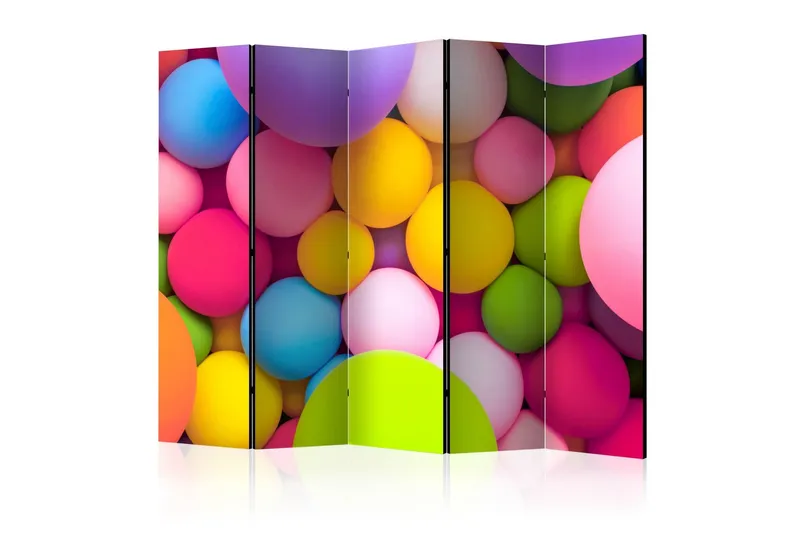 Rumsavdelare - Colourful Balls II 225x172 - Artgeist sp. z o. o. — Artgeist sp. z o. o.