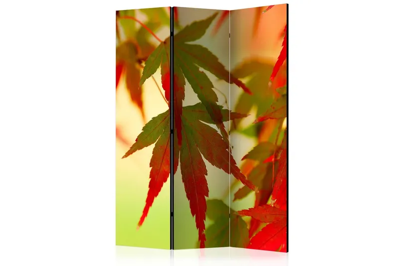 Rumsavdelare - Colourful leaves 135x172 - Artgeist sp. z o. o. — Artgeist sp. z o. o.