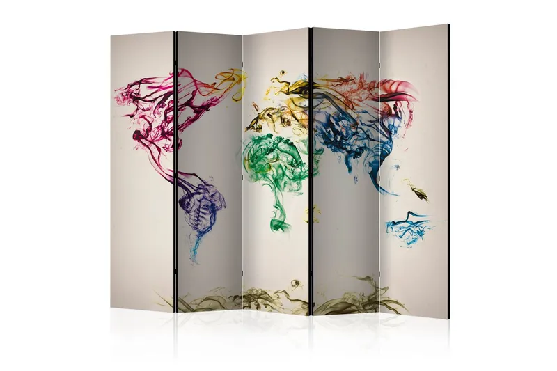 Rumsavdelare - Dancing smoke trails II 225x172 - Artgeist sp. z o. o. — Artgeist sp. z o. o.
