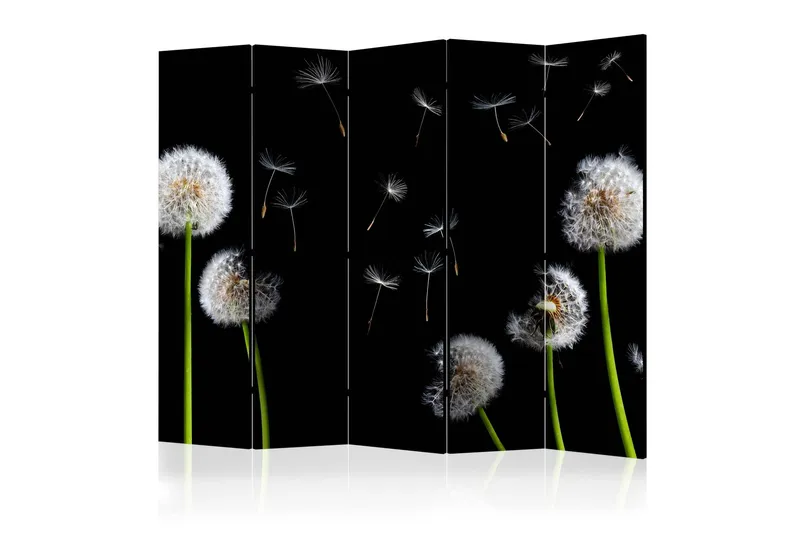 Rumsavdelare - Dandelions in the wind II 225x172 - Artgeist sp. z o. o. — Artgeist sp. z o. o.