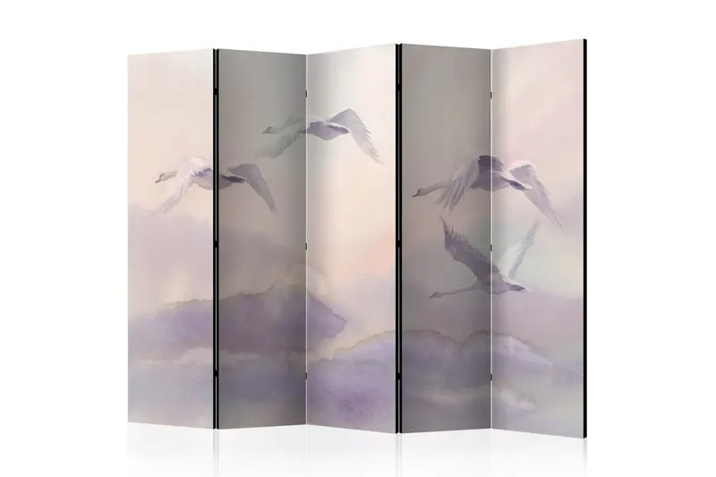 Rumsavdelare - Flying Swans II 225x172 - Artgeist sp. z o. o. — Artgeist sp. z o. o.