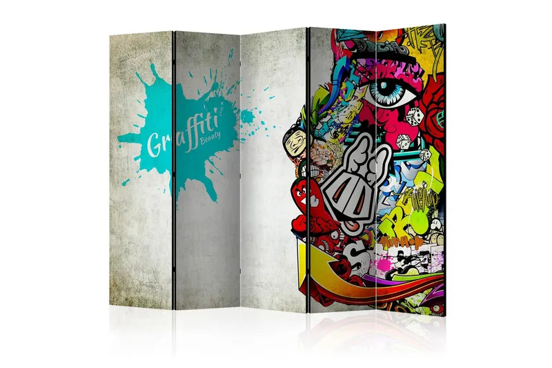 Rumsavdelare - Graffiti beauty II 225x172 - Artgeist sp. z o. o. — Artgeist sp. z o. o.