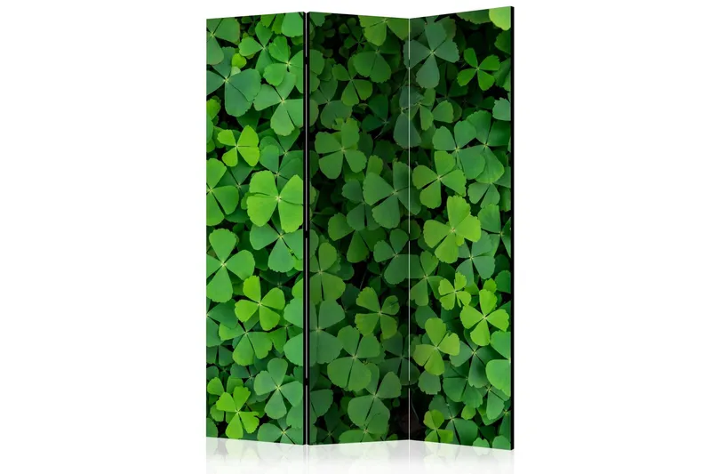 Rumsavdelare - Green Clover 135x172 - Artgeist sp. z o. o. — Artgeist sp. z o. o.