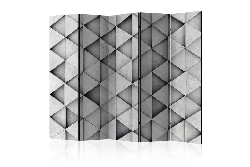 Rumsavdelare - Grey Triangles II 225x172 - Artgeist sp. z o. o. — Artgeist sp. z o. o.