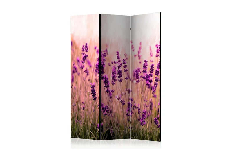 Rumsavdelare Lavender In The Rain 135x172 - Artgeist sp. z o. o. — Artgeist sp. z o. o.