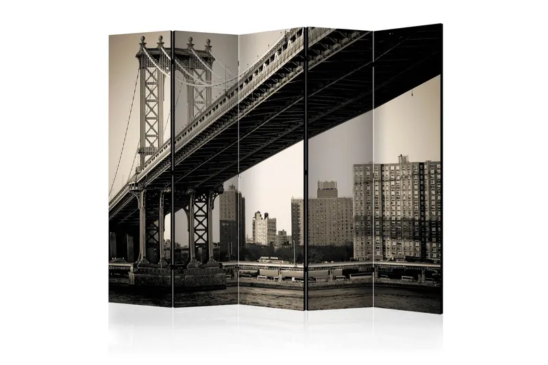 Rumsavdelare - Manhattan Bridge, New York II 225x172 - Artgeist sp. z o. o. — Artgeist sp. z o. o.