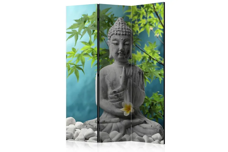 Rumsavdelare Meditating Buddha 135x172 - Artgeist sp. z o. o. — Artgeist sp. z o. o.