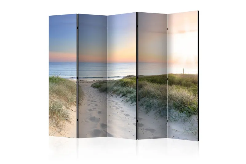 Rumsavdelare - Morning walk on the beach II 225x172 - Artgeist sp. z o. o. — Artgeist sp. z o. o.