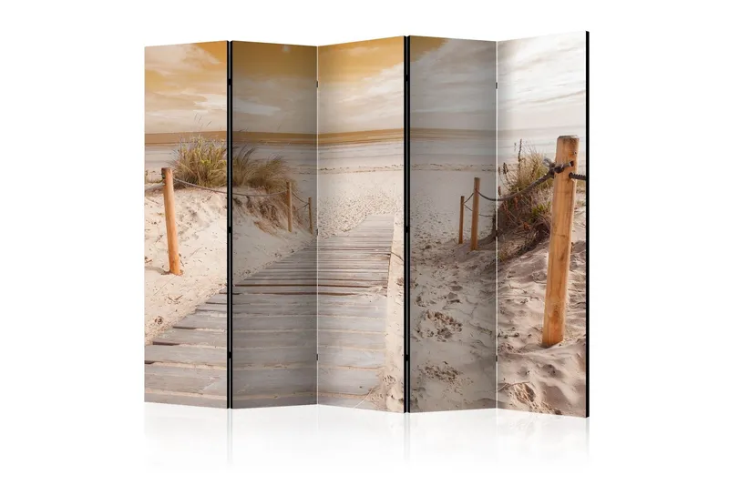 Rumsavdelare - On the beach - sepia II 225x172 - Artgeist sp. z o. o. — Artgeist sp. z o. o.